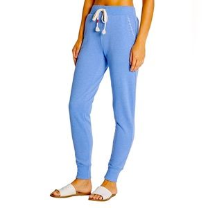 NWT WILDFOX BLANKET-STITCH PARKER JOGGER